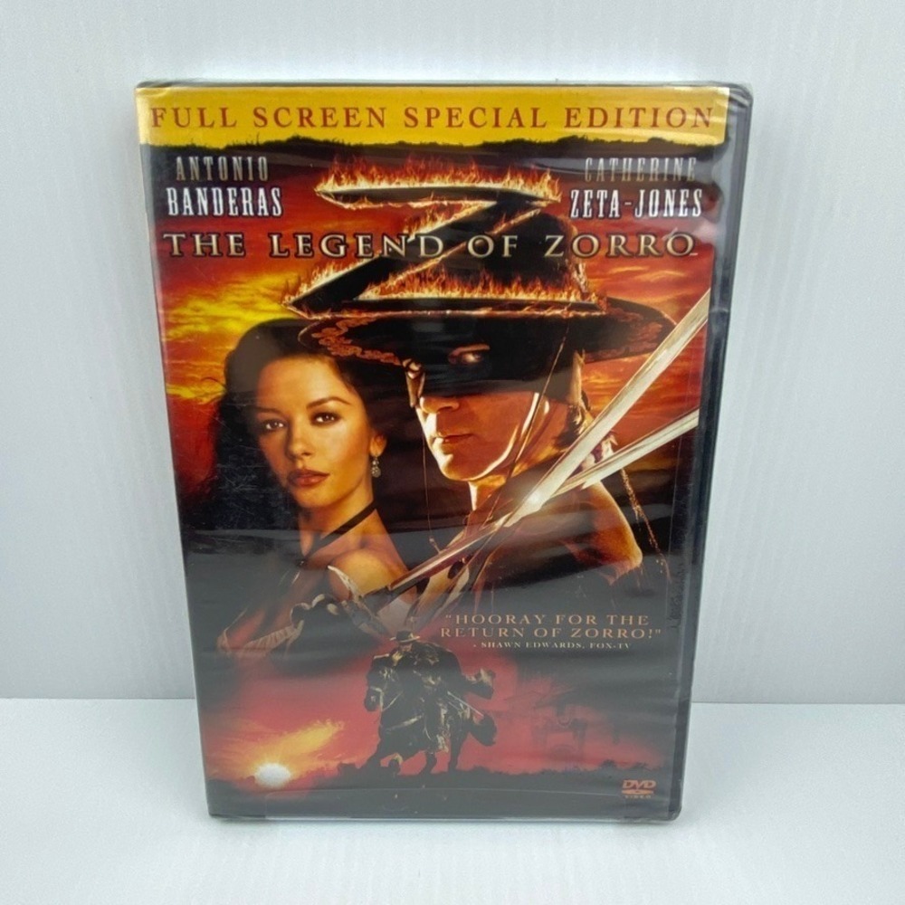 The Legend of Zorro DVD Special Edition Antonio Banderas Catherine Zeta Jones
